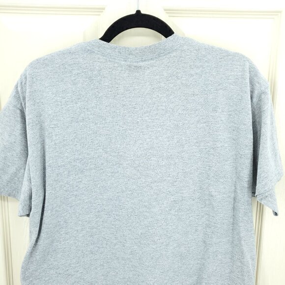 Wicked Witch University Funny Alumni Tee L Gray/Blue Short Sleeves Halloween - Picture 9 of 13